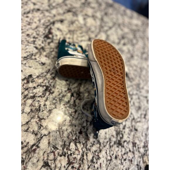 VANS boys dragon high top shoes size 1.5 back zipper - Picture 12 of 12